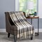 Hastings Home Soft Throw Blanket, Oversized, Fluffy, Vintage-Look an Cashmere-Like Woven Acrylic (Stone Plaid) 682325AKB - alternate 1